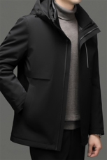 DF6872钱塘2020-2冬季厚款商务休闲连帽中年男士羽绒服P310，男装羽绒服，钱塘207-2