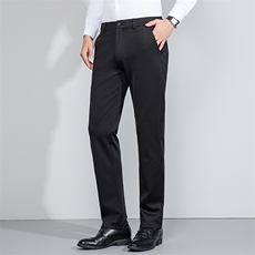 CRK320钱塘2020-2中年男士商务休闲简约春秋季厚款休闲裤P80，男装休闲裤，钱塘207-2