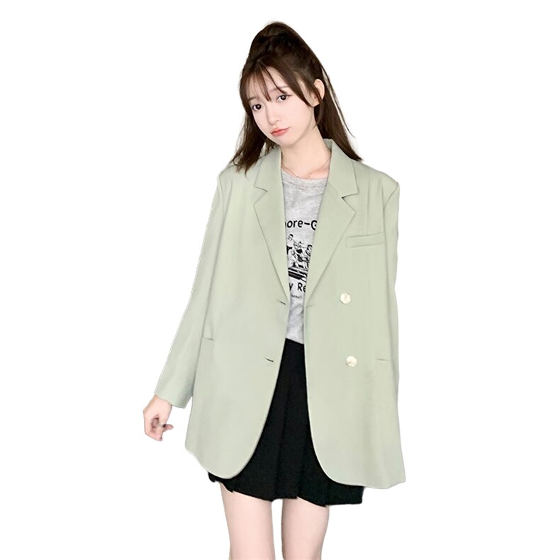 时尚西服韩版修身显瘦203-9113-P125-K178,女装风衣,浪娴服饰