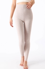 秋冬新款高腰显瘦保暖打底裤女加厚无缝弹力紧身裤，女装打底裤，群鹿羊绒