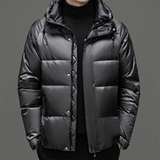DF8227钱塘2020-2冬季时尚简约厚款新款中年男士羽绒服P343，男装羽绒服，钱塘207-2