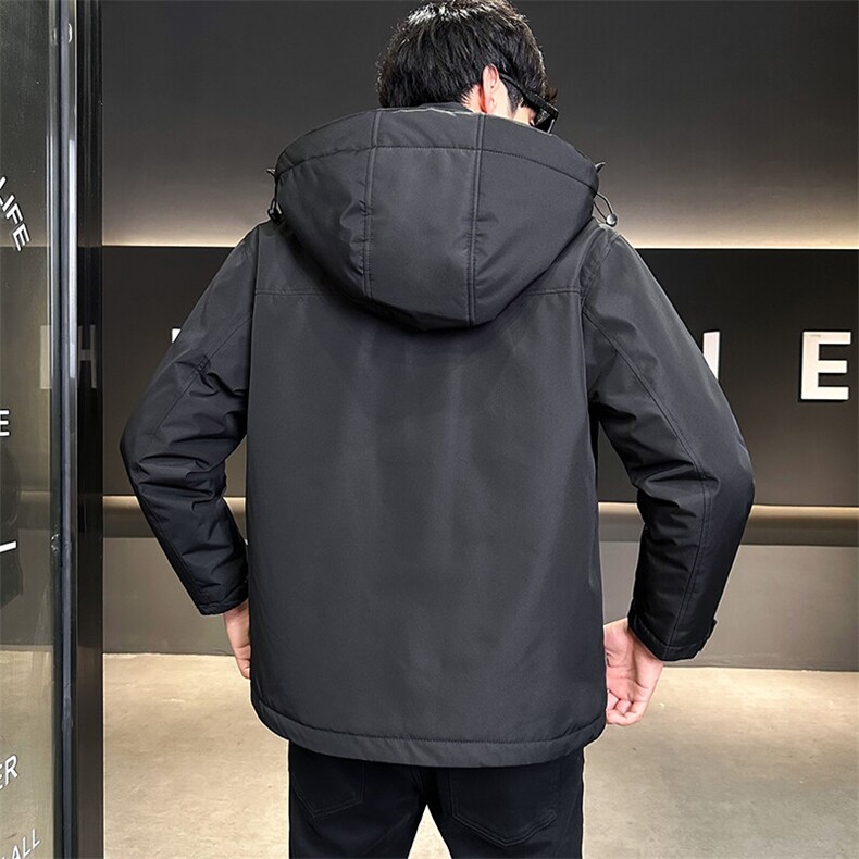 三合一冲锋衣羽绒服男士2025新款冬季外套B240-YR6695-P235,男装羽绒服,电商B240