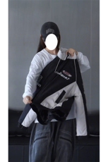 抖音视频截图只展示大货印花立领机车潮牌棉服77950特P85，男装棉衣，星座226-2