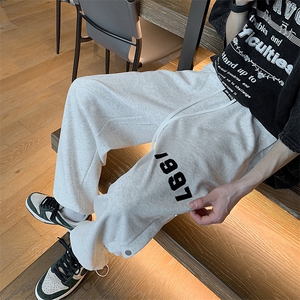 春季休闲裤男直筒裤宽松拖地裤阔腿运动裤B278- K611-P55图片