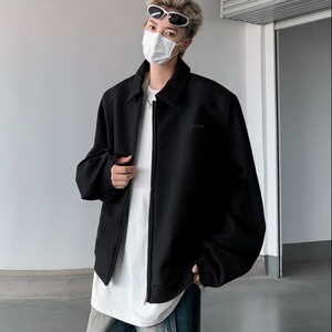 飞行员夹克男士韩版潮流宽松百搭帅2024秋冬ins上衣外套W6035-P70图片