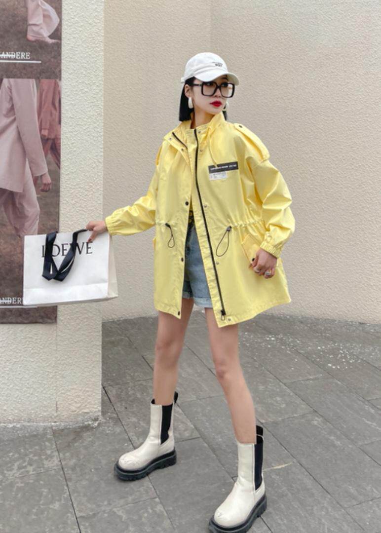 现货风衣，女装风衣，灿烂琳琪