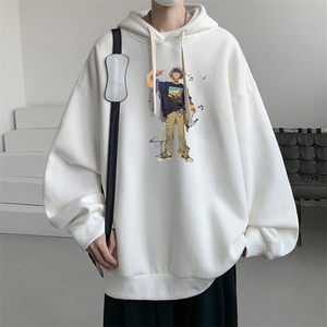 连帽卫衣男大码胖子帽衫大号运动服WY2419-P35图片