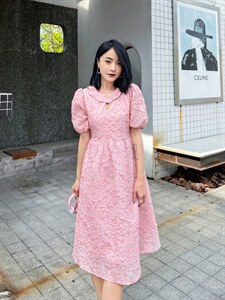??款，羽毛花.连衣裙图片