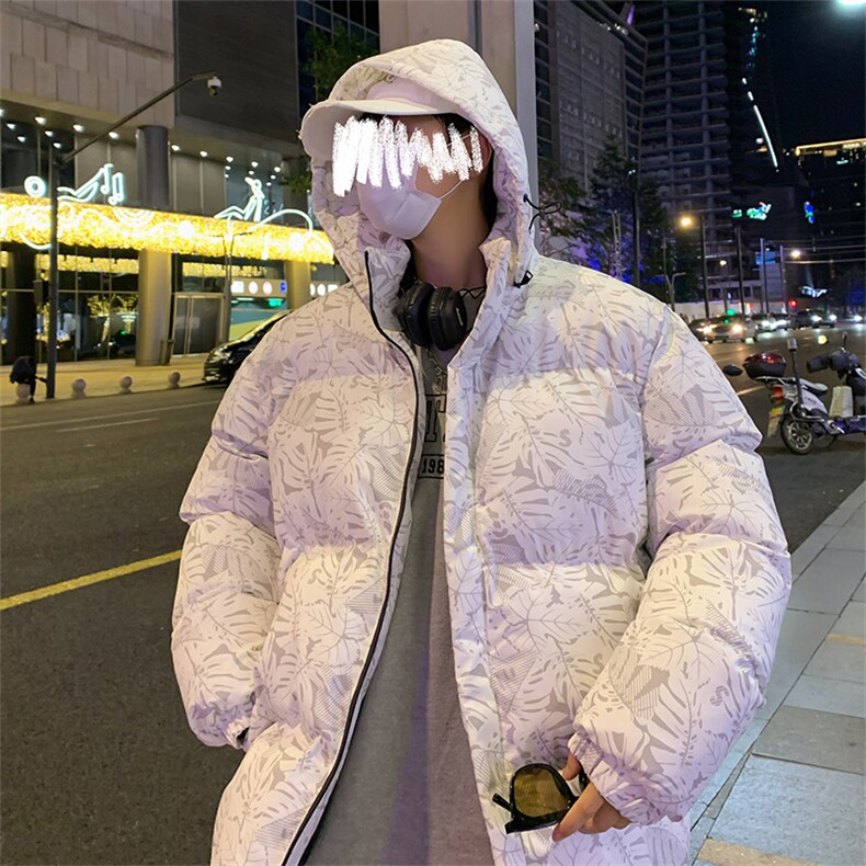 港风2026新品冬季宽松情侣装男装棉衣棉服冬装加厚外套D004-P85,男装棉衣,星座717