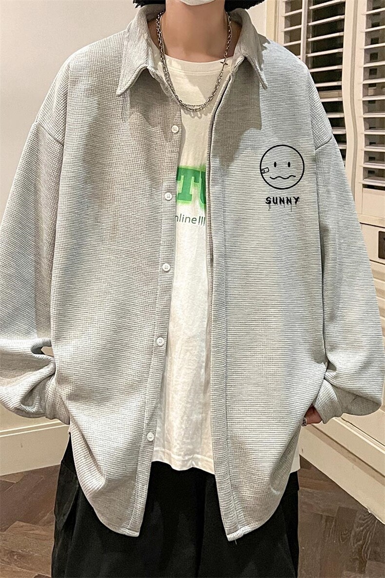 控58加厚加绒衬衫男大码长袖衬衣男外套HC79072-P38加绒款-P48,男装衬衫,电商A040