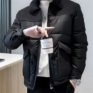 1506-1/JM6181/P87潮牌痞帅工装外套男季潮流休闲拼接夹克男装图片