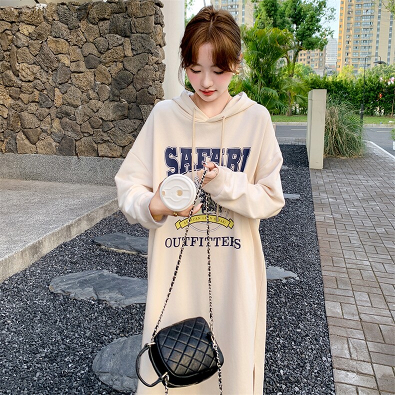 【档口有货】26年春装新款休闲宽松卫衣裙5501-P130K188,女装卫衣/绒衫,2D112