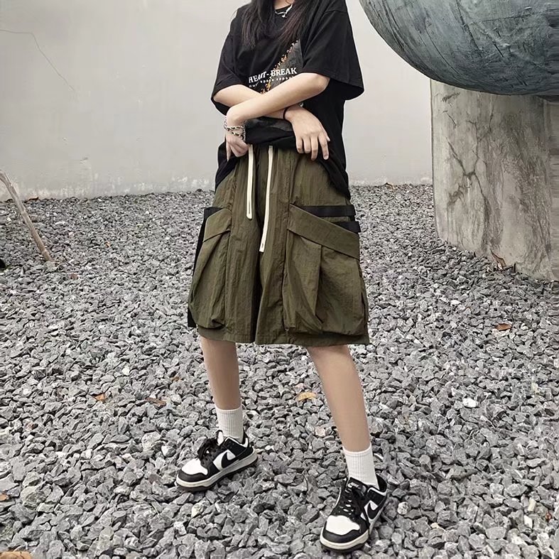 夏季短裤男士多口袋工装五分裤潮牌D1010P30，男装休闲裤，星座1116-2