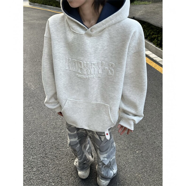 2025秋冬新款重磅460克卫衣宽松男女WY3905常规P65控89图片