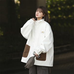 ！815A-MJ79022-70特 2025秋季两面穿上衣外套宽松休闲夹克女图片