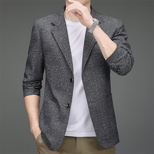 MJ2224男士新款西服2023春季小西装外套休闲商务中年单西上衣P98图片