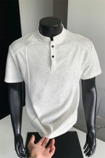 主推款夏季POLO衫正肩拼接男装短袖T恤大码休闲夏装上衣S430-特28，男装T恤，电商A233-1