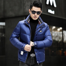 B8020钱塘2020-3新款时尚休闲冬季厚款简约中年男士羽绒服P238，男装羽绒服，钱塘207-3
