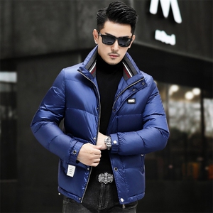 B8020钱塘2020-3新款时尚休闲冬季厚款简约中年男士羽绒服P238图片
