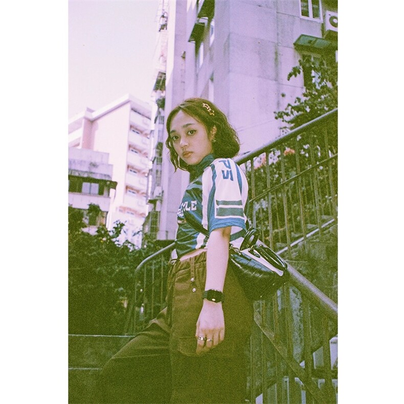 美式户外骑行服元素撞色T恤运动风小众解构撞色字母弹力透气短袖,男装T恤,星座506A