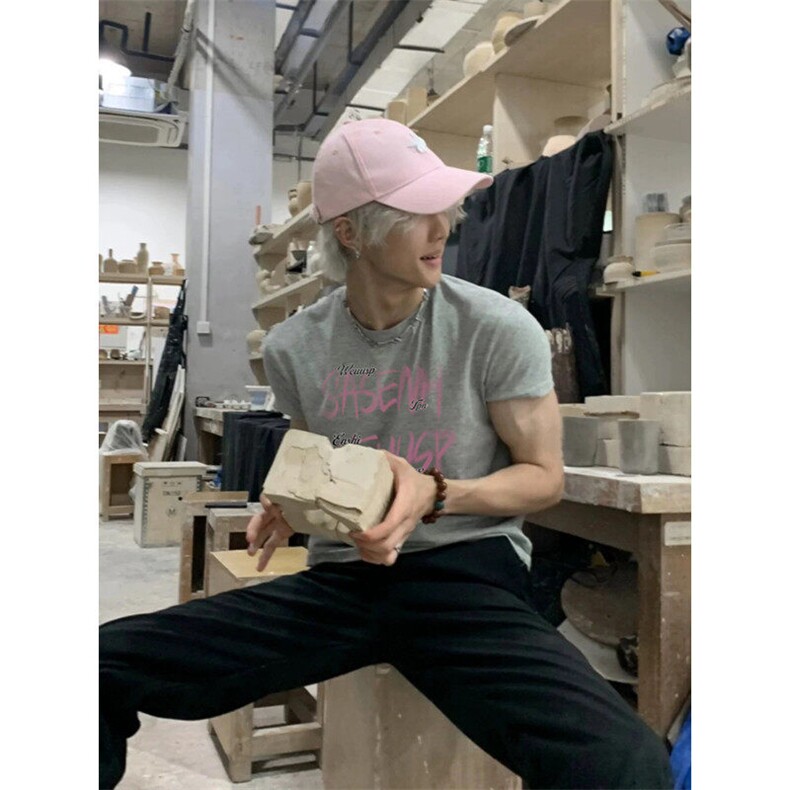 XZ809A/BBBT14/P20/控38重磅印花美式复古圆领T恤,男装T恤,星座809A(原222-1)