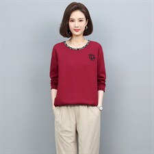 2023年春季新款卫衣女宽松显瘦韩版时尚百搭上衣服女打底衫，女装卫衣/绒衫，独衣靓