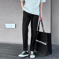 现货双色牛仔裤男搭配马丁靴韩版潮流弹力显瘦裤子870/P68，男装牛仔裤，电商B381-2