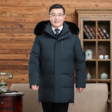 狐狸毛领-蓝色