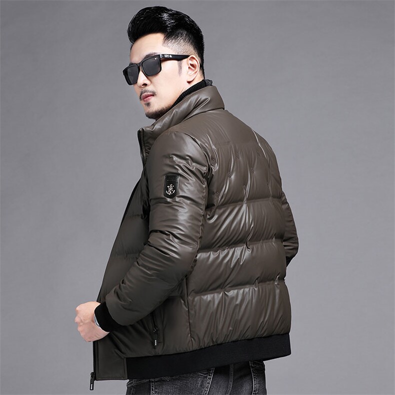 B8830钱塘2020-3冬季新款90白鸭绒立领休闲羽绒服主推基础款P245,男装羽绒服,钱塘207-3