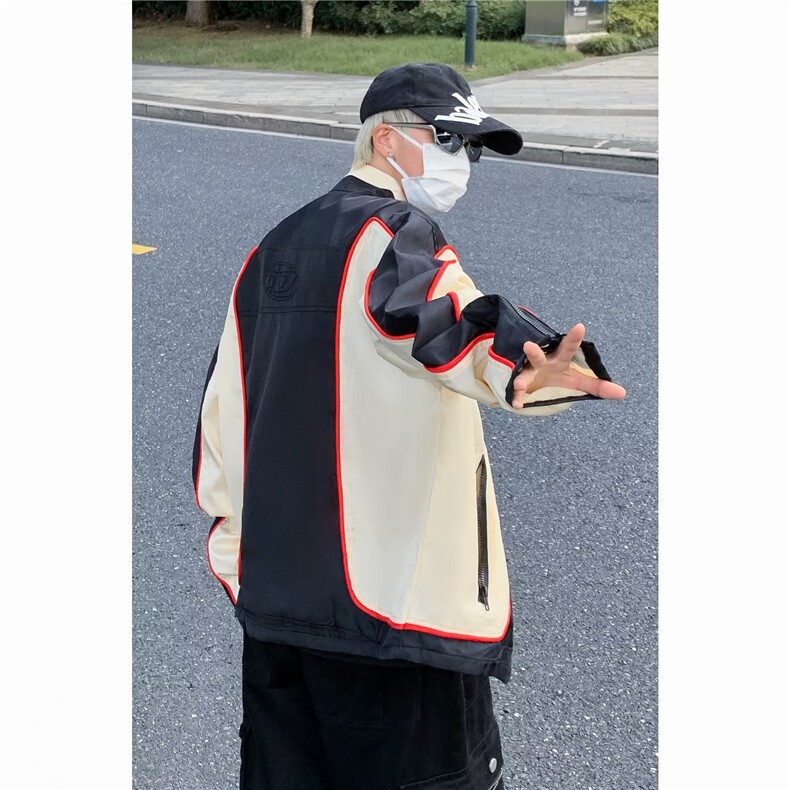 04秋季新款痞帅外套ins潮牌港风韩版潮流宽松夹克-WT859,男装夹克,星座1002-2