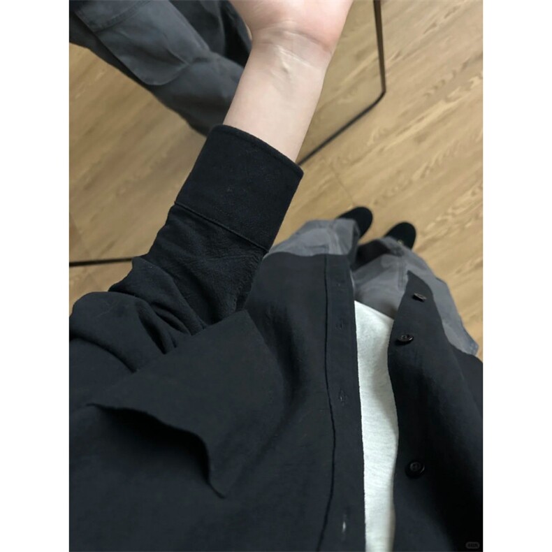 长袖立领仿麻休闲衬衫1302-GC67-P40控68成分100棉,男装衬衫,星座1302
