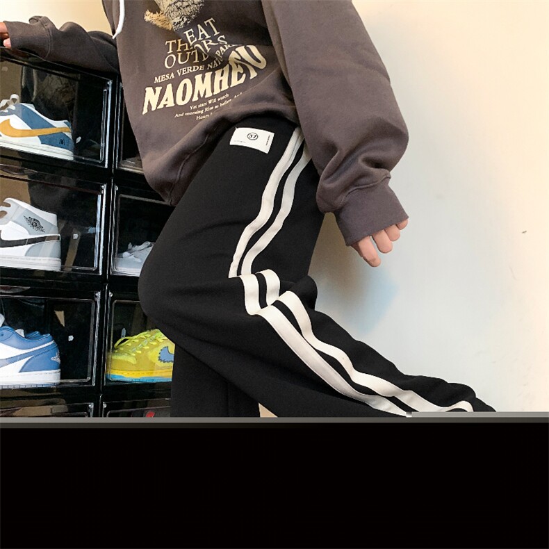 380克休闲直筒裤美式街头百搭运动裤K811p55大量备货,女装休闲裤,电商D315A