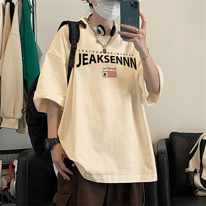 得物直播品质220克纯棉精梳xz605-dcm274-特批20控38,男装T恤,星座605(原A050)