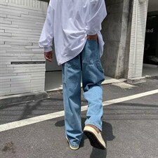 牛仔裤男秋季潮大码休闲裤子高街N6001P38，男装牛仔裤，星座1116-2