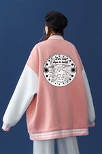 2022秋季新品港风ins潮牌字母印花宽松棒球服夹克G88---P65控78，男装夹克，A247A