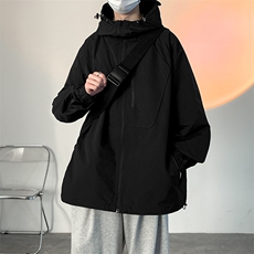秋装防水冲锋衣大码男装加肥加大码胖子外套防水防风登山服，男装夹克，星座909-2（原星座717-2）