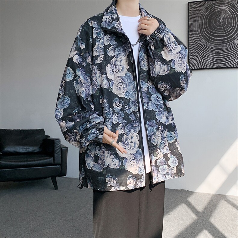 现货JK10070-特批55春季大码高品质夹克外套宽松情侣上衣,男装夹克,电商A059