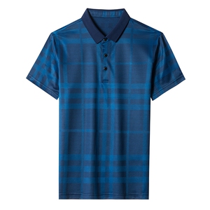 BJ90630男士2023年夏季新款百搭T恤男短袖商务休闲体恤男P110图片