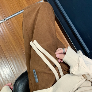 特价P23！！！雪尼尔羊羔绒加厚加绒卫裤欧棉绒大码运动裤男K945图片
