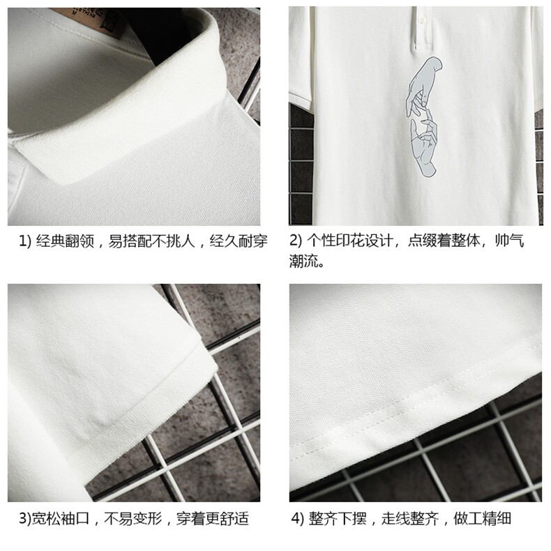 PL57147-P35翻领短袖polo衫男大码胖子半袖t恤男有领保罗衫,男装Polo衫,电商A040A