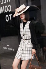 两件套连衣裙，，女装连衣裙，博内歌特