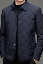 2023冬季新款短款翻领保暖外套双面呢羽绒棉服MSNA22M309-P243,男装棉衣,钱塘6003（原4033）