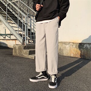 新款男士休闲宽松加绒加厚保暖休闲裤运动裤K233-P22,男装休闲裤,星座718-1