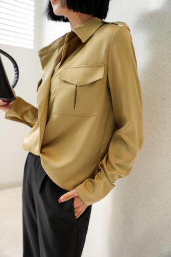 秋季新款不规则衬衣，其它，储辰