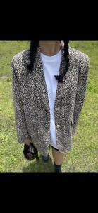 豹纹外套图片