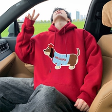 卫衣卡通连帽外套休闲男装上衣帽衫，男装卫衣，星座304A-1