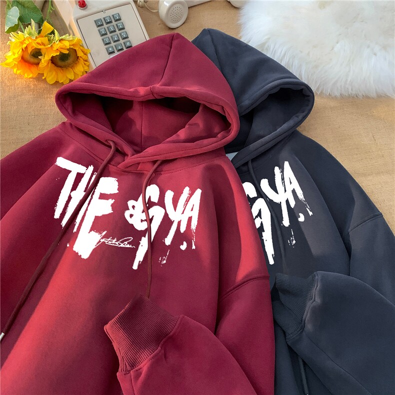 现货！重磅大码M-4XL得物品质加厚连帽卫衣RH6211--特P35,男装卫衣,星座610B-1