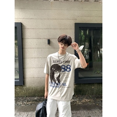 纯棉250克印花短袖ZX0311-特批27，男装T恤，星座313A(原308A-2)