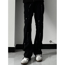 高街美式复古漆点泼墨牛仔裤嘻哈痞帅310A-4-NZ03JG，男装牛仔裤，星座310A-4