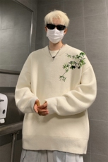 高质量！秋冬季半高领毛衣男加绒加厚线衣男针织衫男MY215-特p38，男装针织衫/毛衣，电商B367